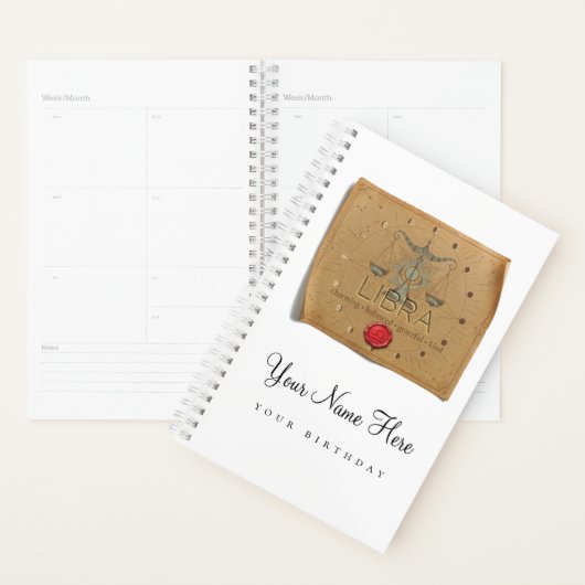 Dierenriem - Weegschaal - Persoonlijke Dagplanner Planner (Display)