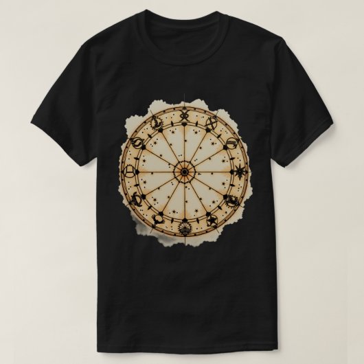 Dierenriem Wielen T-shirt (Design voorkant)