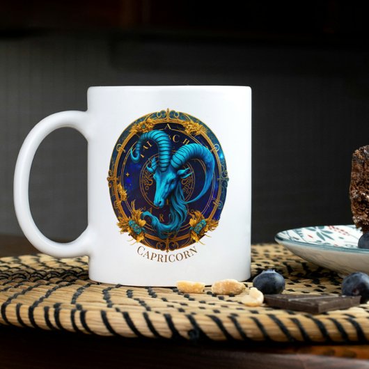 Dierenriem Zee Geit Celestial Fantasy Steenbok Tweekleurige Koffiemok