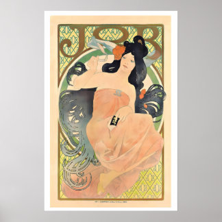 Dierenriemkalender voor La Plume897 Vintage Poster