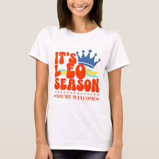 DierenriemLEO Seizoen Je Bent Welkom T-Shirt