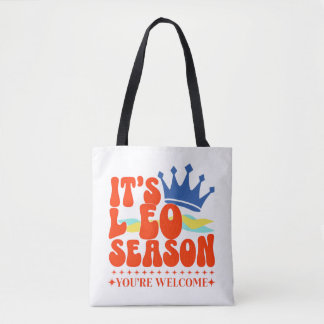 DierenriemLEO Seizoen Je Bent Welkom T-Shirt Tote Bag
