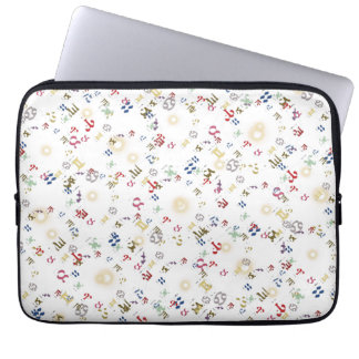 Dierenriemtekens Numeriek Meerkleurig Laptop Sleeve
