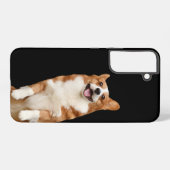 Dierenrijk - Geweldige Leuke Corgi Samsung Galaxy Hoesje (Achterkant horizontaal)