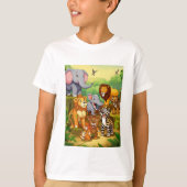 Dierenrijk t shirt (Voorkant)