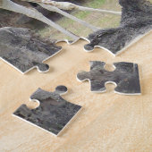 Dierenrijk Verboden Giraffe Legpuzzel (Zijkant)