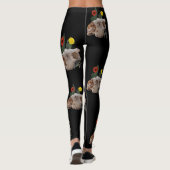 Dierenschedel, Cactus, Bloemen, en een Leuke Spin Leggings (Achterkant)