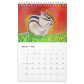 Dierenschilderijen van Kirsten Sneath Kalender (Feb 2027)