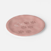 Dierenschildertjes Gezelschapsdieren Het is een me Papieren Bordje (Gekanteld)