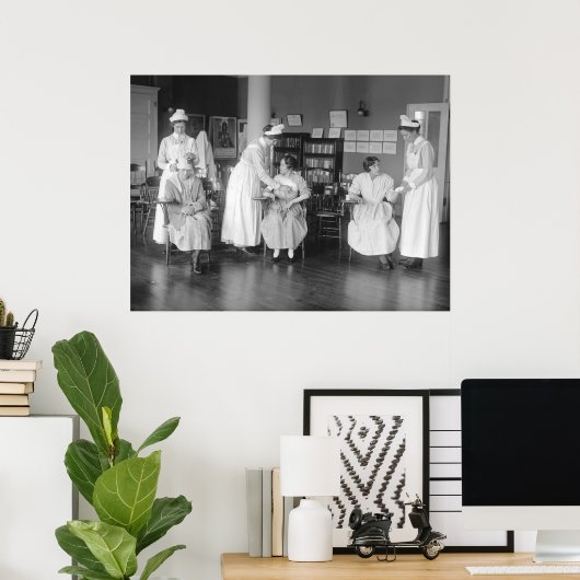 Dierenschool, begin jaren 1900 poster (Thuiskantoor)