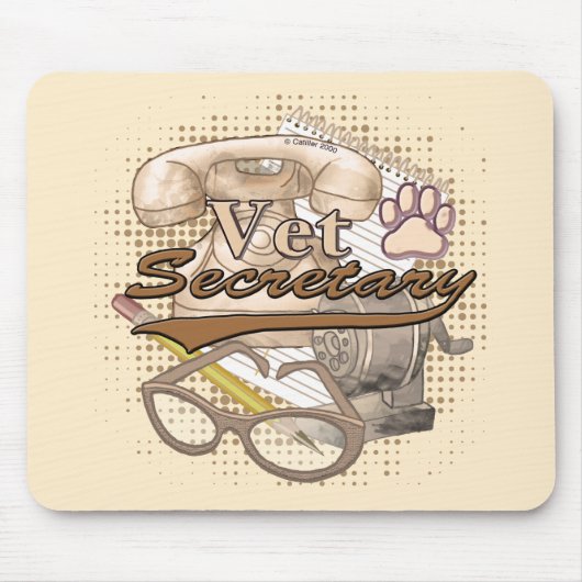 Dierensecretaresse Muismat (Voorkant)