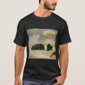 Dierenskelet, Grizzlyberen door Albert Bierstadt T-shirt (Voorkant)