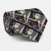 Dierenskeletten uit het verleden, knuffelige tabby stropdas (Opgerold)