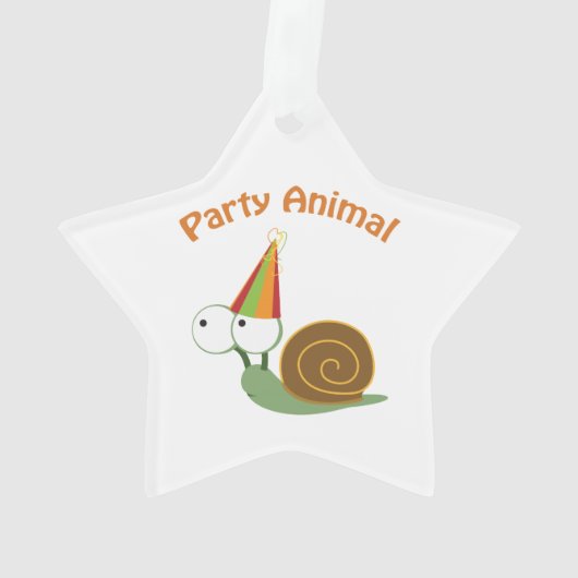 Dierenslak van het type Cute Party Ornament (achterkant)