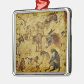 Dierenstudies: Donoren, apen, katten en honden Metalen Ornament (Links)