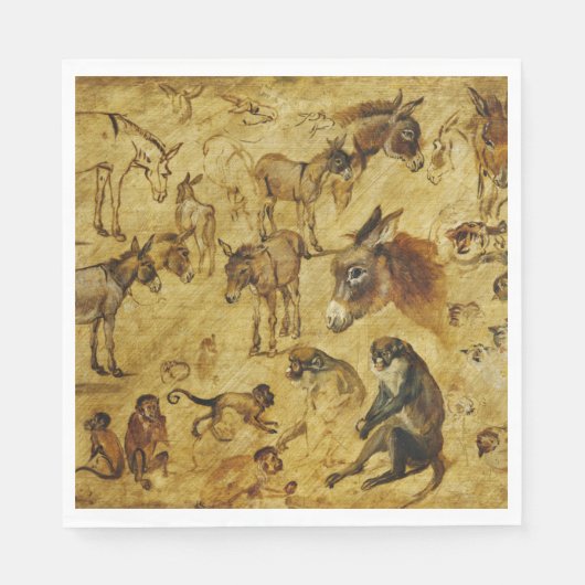 Dierenstudies: Donoren, apen, katten en honden Servet (Voorkant)