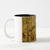 Dierenstudies: Donoren, apen, katten en honden Tweekleurige Koffiemok (Links)