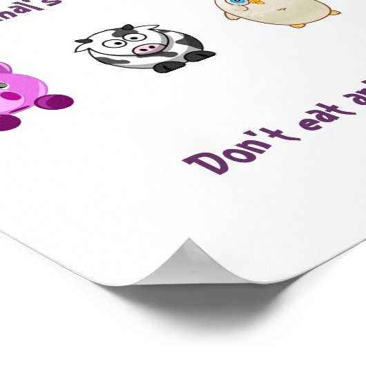 Dierensuperheld Poster (Hoek)