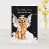 Dierensympathie verlies van een hondenriever kaart (Gele Bloem)