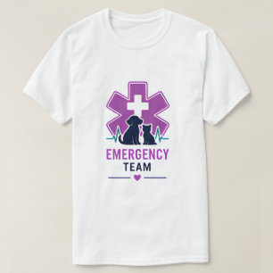 Dierenteam voor Noodsituaties Dierenziekenhuis Kri T-shirt