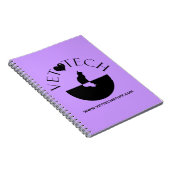 dierentechnicus notitieboek paars (Rechterzijde)