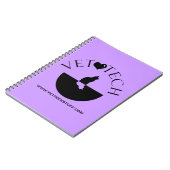 dierentechnicus notitieboek paars (Linkerzijde)