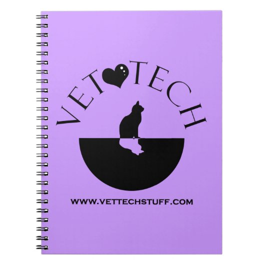 dierentechnicus notitieboek paars (Voorkant)