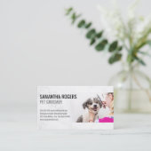 Dierenteler | Dog Grooming Afsprakenkaartje (Staand voorkant)