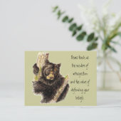 Dierentemmer, Natuur Beren, gedistilleerde gids Briefkaart (Staand voorkant)