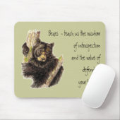 Dierentemmer, Natuur Beren, gedistilleerde gids Muismat (Met muis)