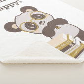 Dierenthema lezen Nook Decor Sherpa Deken (3/4)