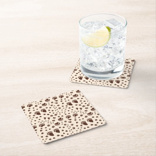 DIERENTRACKS KARTONNEN ONDERZETTERS (Insitu)