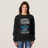 Dierentrainer in behandeling trui (Voorkant volledig)