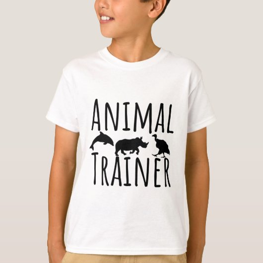 Dierentrainer = t-shirt (Voorkant)