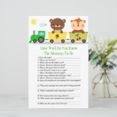 Dierentraining hoe goed je het baby shower spel ke (Staand voorkant)