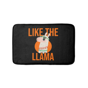 Dierentrends in Llama Unicorn Lama gezegde gift Badmat