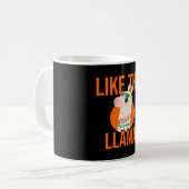 Dierentrends in Llama Unicorn Lama gezegde gift Koffiemok (Voorkant links)