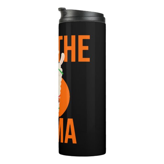 Dierentrends in Llama Unicorn Lama gezegde gift Thermosbeker (Geroteerd rechts)