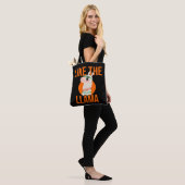 Dierentrends in Llama Unicorn Lama gezegde gift Tote Bag (Op model)