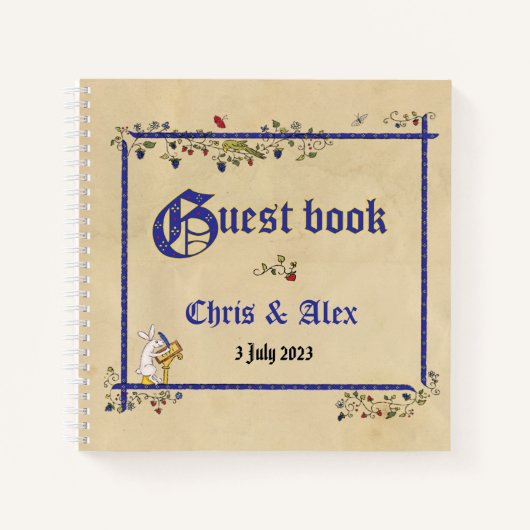 Dierentrouwgastenboek Notitieboek (Voorkant)