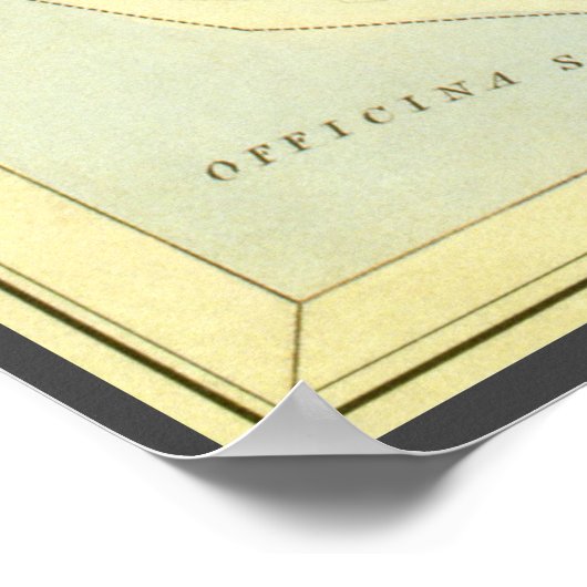 dierentuin, astrologie Aquarius constellatie Poster (Hoek)