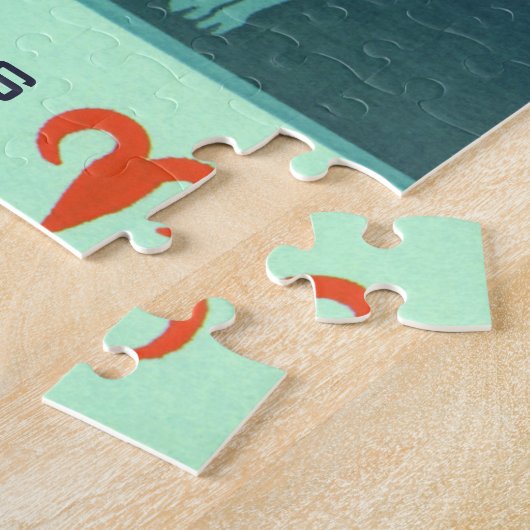 dierentuin, astrologie Aries Ram Constellation Legpuzzel (Zijkant)