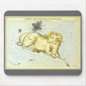  dierentuin, astrologie Aries Ram Constellation Muismat (Voorkant)