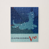  dierentuin, astrologie Capricorn constellatie Legpuzzel (Verticaal)