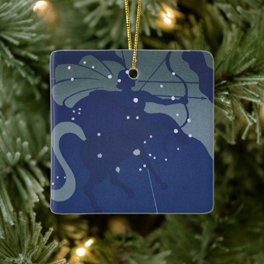 dierentuin Astrologie Sagittarius Constellation Keramisch Ornament (Boom)