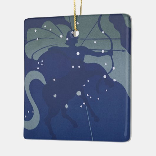 dierentuin Astrologie Sagittarius Constellation Keramisch Ornament (Links)