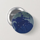  dierentuin Astrologie Sagittarius Constellation Ronde Button 5,7 Cm (Voorkant /achterkant)