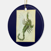 dierentuin, astrologie Scorpio constellatie Keramisch Ornament (Links)