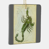 dierentuin, astrologie Scorpio constellatie Keramisch Ornament (Rechts)