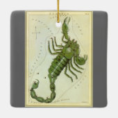 dierentuin, astrologie Scorpio constellatie Keramisch Ornament (Achterkant)